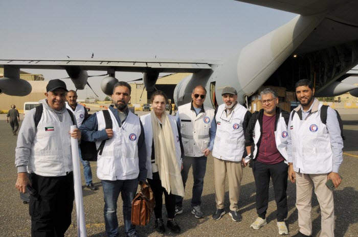 فريق طبي كويتي لمساعدة الأشقاء في غزة